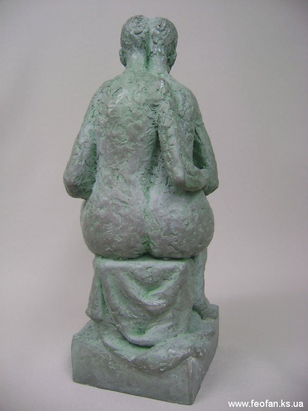 Ирония Жизни. Медь. Н-30см. 2004г.