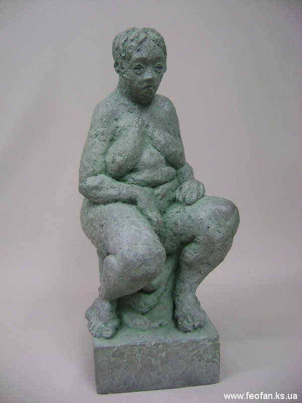 Ирония Жизни. Медь. Н-30см. 2004г.