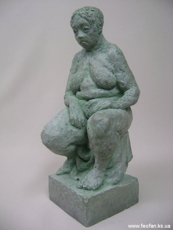 Ирония Жизни. Медь. Н-30см. 2004г.