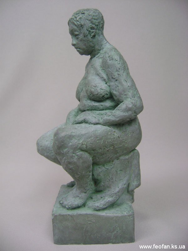 Ирония Жизни. Медь. Н-30см. 2004г.