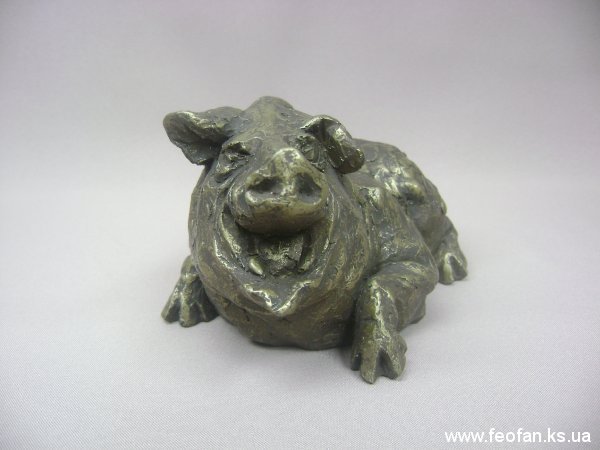 Председатель. Моделаст тонированный. Н-16см.х25см.х18см. 2007г.