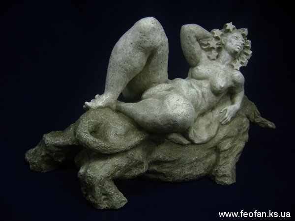 Vendetta. Искусственный камень. Н-27см.х55см.х25см. 2003 г.