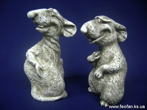 Ажитато. Искусственный камень. Н-13см. 2007г.