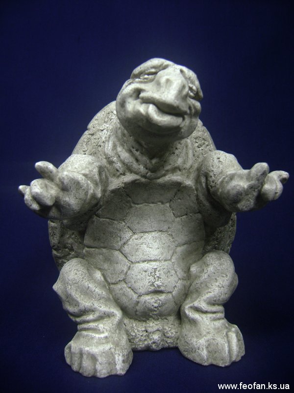 Крутой. Искусственный камень. Н-19см. 2007г.