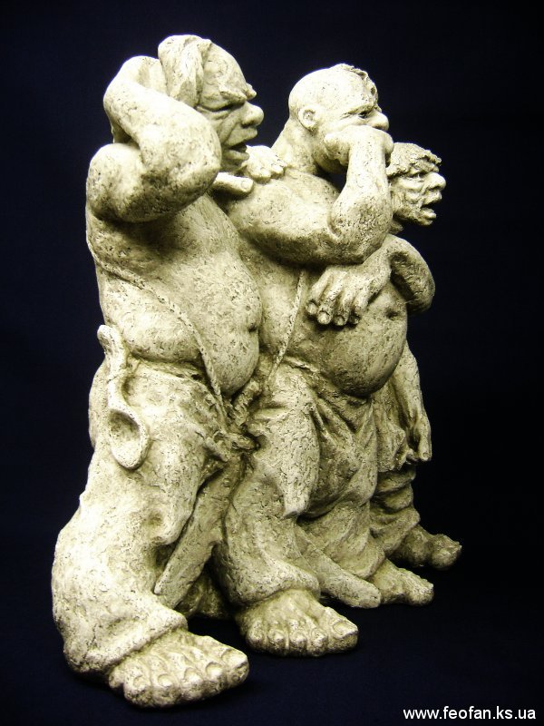 Нестяма. Искусственный камень. Н-35см. 2010г.