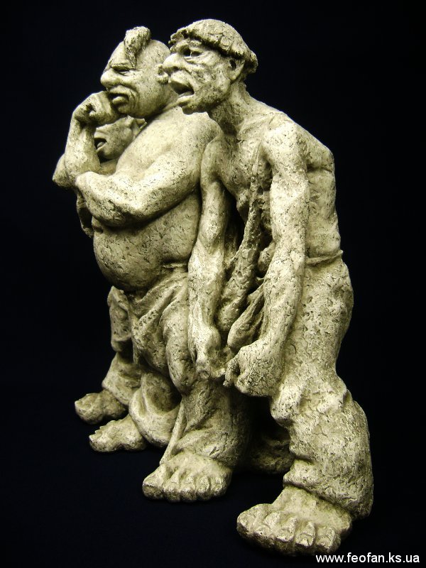 Нестяма. Искусственный камень. Н-35см. 2010г.