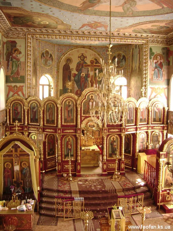 Иконостас и Киоты в интерьере церкви Св.Марии Магдалины. г.Одесса. Н-6м.х12м. Иконостас и Киоты в интерьере церкви Св.Марии Магдалины. г.Одесса. Н-6м.х12м.